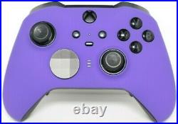 Microsoft Xbox One Elite Series 2 Rapid Fire Modded Controller Soft Touch Purple