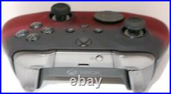 Microsoft Xbox One Elite Series 2 Rapid Fire Modded Controller withRed Shadow Face