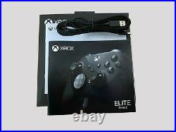 Microsoft Xbox One Elite Series 2 Wireless Controller Gamepad Black OPEN BOX