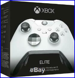 Microsoft Xbox One Elite Wireless Controller Platinum White New
