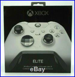 Microsoft Xbox One Elite Wireless Controller Platinum White OPEN BOX