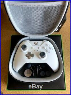 Microsoft Xbox One Elite Wireless Controller Platinum White (Open box)