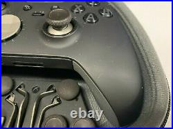 Microsoft Xbox One Elite Wireless Controller Series 1 (MODEL1698)BLACK EXCELLENT