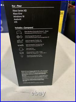 Microsoft Xbox One Elite Wireless Controller Series 2 Black NEW SEALED