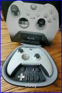 Microsoft Xbox One Elite Wireless Controller White Limited Edition DISENFECTED