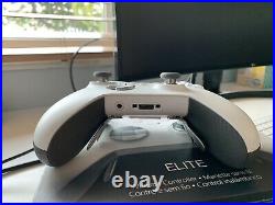Microsoft Xbox One Elite Wireless Controller White USED Please Read