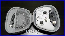 Microsoft Xbox One Elite Wireless Controller White with battery pack