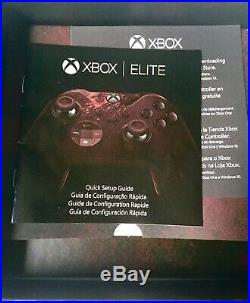 Microsoft Xbox One Gears Of War 4 Limited Edition Elite Controller In Box