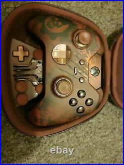 Microsoft Xbox One Gears Of War Elite Controller limited edition COMPLETE