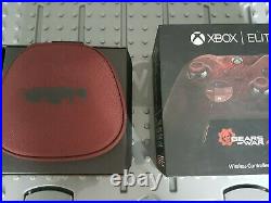 Microsoft Xbox One Gears Of War Elite Controller with Case And All Parts. BOXED