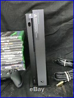 Microsoft Xbox One X 1787 1TB Black Console & Elite Controller, & 16 Games
