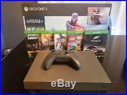 Microsoft Xbox One X 1TB Battlefield V Console elite controller bundle