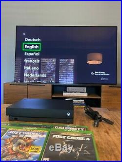 Microsoft Xbox One X 1TB Console Black and Xbox Elite Controller