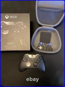 Microsoft Xbox One X (project scorpio edition) with xbox elite controller series 1