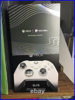 Microsoft xbox one x Platinum Taco Bell Edition Sealed Complete Elite Controller