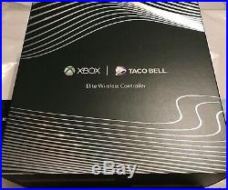 NEW Taco Bell Limited Edition Xbox One Elite Controller Platinum White Rare