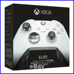 New Microsoft Xbox One Elite Controller Weiss/ White Special Edition JAPAN F/S