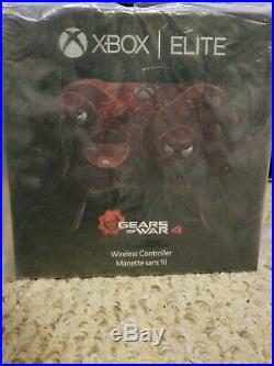 New Microsoft Xbox One Gears of War 4 Elite Controller Factory Sealed