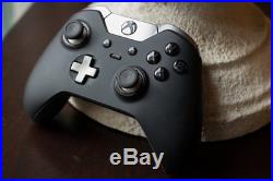 Official Microsoft Xbox One Elite Wireless Controller Black Model 1698 NICE