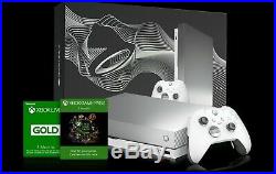 Platinum XBOX One X Taco Bell Limited Edition with Elite Controller BRAND NEW