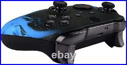 USED- Custom Elite Series 2 Controller for Xbox One, Series X/S, PC Blu Flame