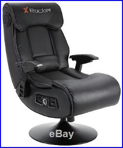 Used X-Rocker Elite Pro PS4 Xbox One 2.1 Audio Faux Leather Gaming Chair RK023