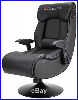 X-Rocker Elite Pro 2.1 Audio Faux Leather, PS4, Xbox One Gaming Chair N08