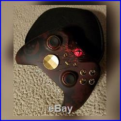 XBOX ONE ELITE WIRELESS CONTROLLER CUSTOM GEARS OF WAR KIT WithRED LED