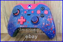 XBOX ONE ELITE WIRELESS CONTROLLER CUSTOM SPRINKLES /BLUE SCUF WithBLUE LED