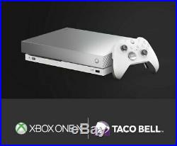XBOX ONE X TACO BELL LIMITED EDITION SYSTEM withELITE CONTROLLER-NEW IN BOX