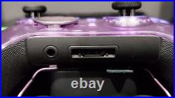 Xbox Elite Series 2 Custom Clear Purple Wireless Controller (Like New)