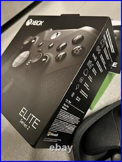 Xbox Elite Series 2 Wireless Controller Black Complete, Xbox One & Series X/S
