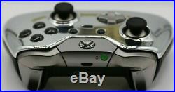 Xbox One Elite 7 Watts Rapid Fire Mod Controller withChrome Silver Face Plate