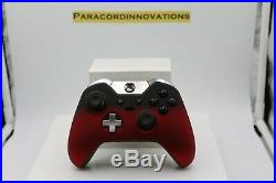 Xbox One Elite 7 Watts Rapid Fire Mod Controller withSoft Touch Red Shadow Face