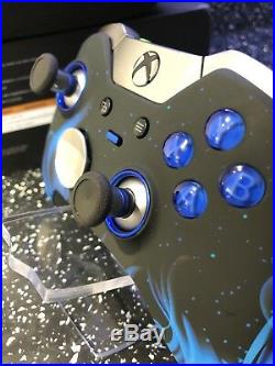 Xbox One Elite Controller Blue Flame CUSTOM LIMITED EDITION