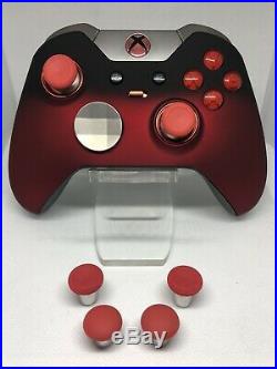 Xbox One Elite Controller Red ShadowCUSTOM LIMITED EDITION RED LED