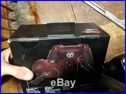 Xbox One Elite Gears of War 4 Special Factory Sealed Wireless Red Controller