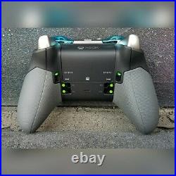 Xbox One Elite Wireless Controller Custom Blueberry Blue Led