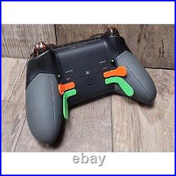Xbox One Elite Wireless Controller Custom Galaxy Multi Color Green Led