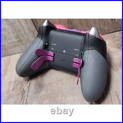 Xbox One Elite Wireless Controller Custom Galaxy Soft Touc Pink/purple Led