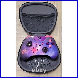 Xbox One Elite Wireless Controller Custom Purple Galaxy Pink/pur Led