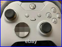 Xbox One Elite Wireless Controller Series 1 Special Edition White. VGC