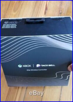 Xbox One Elite Wireless Controller TACO BELL White Special Edition RARE NIB