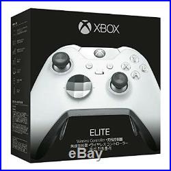 Xbox One Elite Wireless Controller (White Special Edition) From Japan F/S