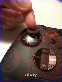 Xbox One Gears of War 4 Developer Issue Elite Wireless Controller Read Desc