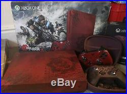 Xbox One S 2TB Limited Edition Gears of War (Boxed) & elite controller (Boxed)