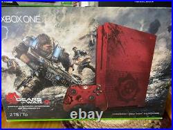 Xbox One S Gears of War 4 Limited Edition 2 TB Console + Elite Controller + MORE