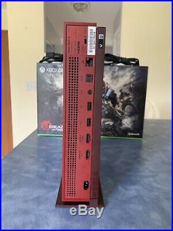 Xbox One S Gears of War 4 Limited Edition 2TB Crimson Red + Elite Controller