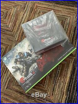 Xbox One S Gears of War 4 Limited Edition Bundle 2TB and Elite GoW Controller