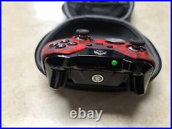 Xbox One Scuf Elite Red and Black Controller with case and parts